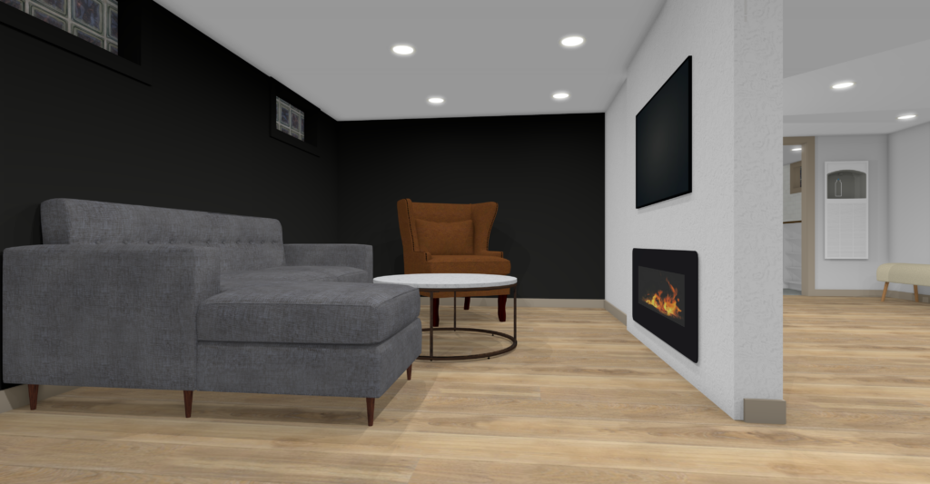 BASEMENT RETREAT REMODEL // ALL ABOUT DESIGN // ONE ROOM CHALLENGE 2021 // WEEK 2 image 9