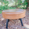 Brown Circle stool image 2