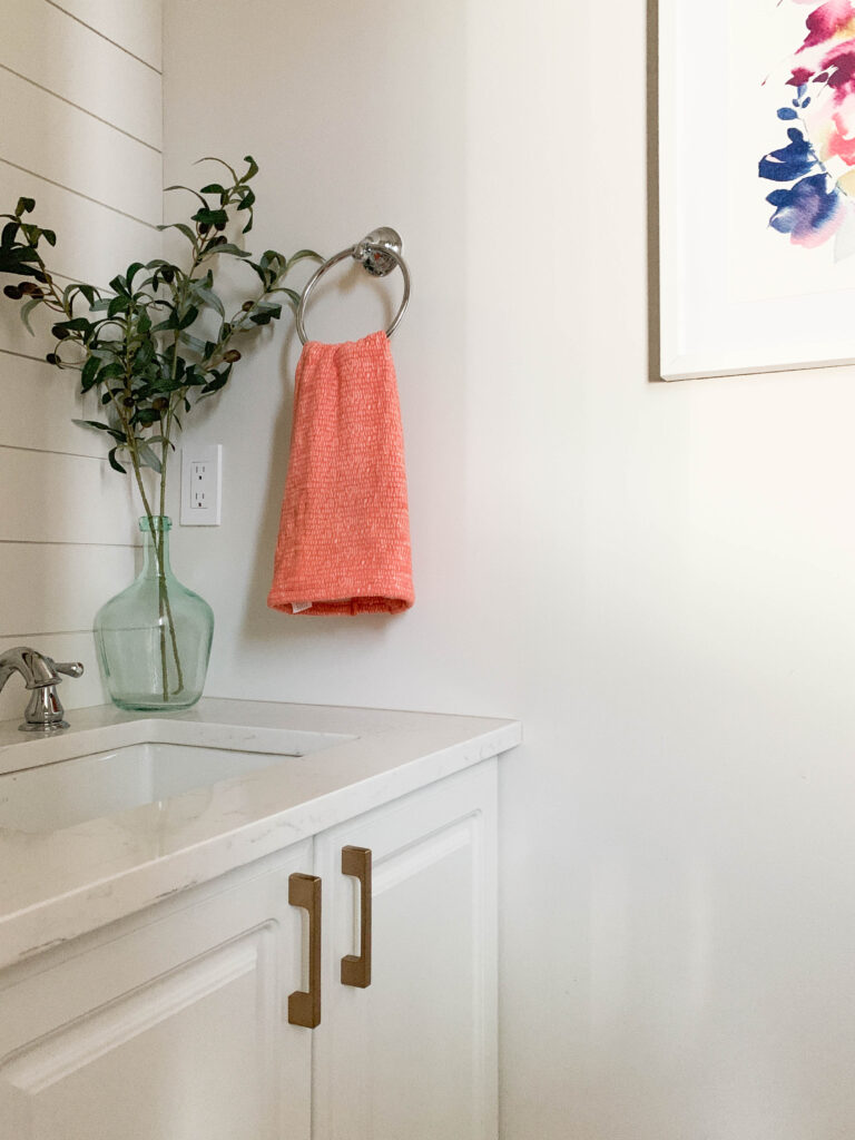 powder room makeover