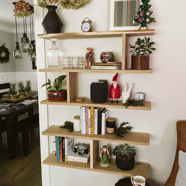 simple modern holiday home decor