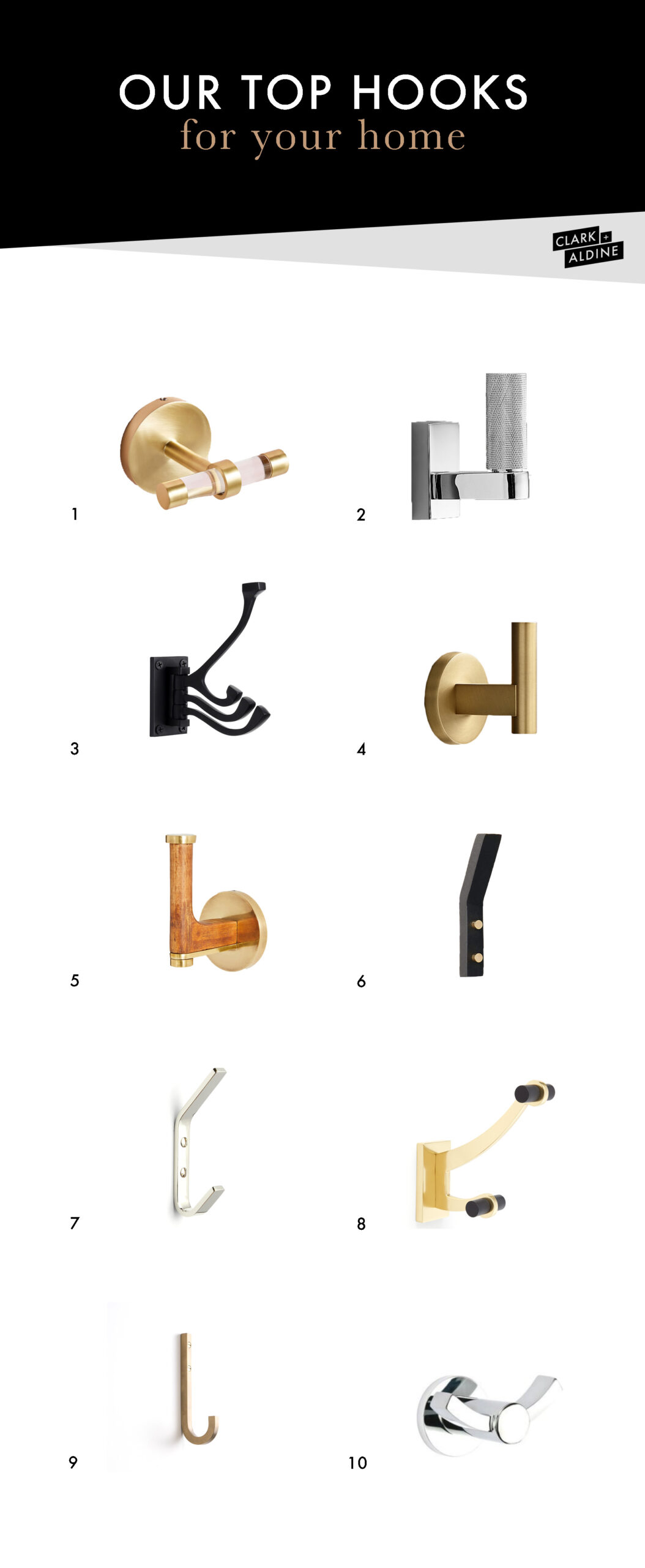 OUR TOP 10 HOOKS FOR YOUR HOME image 1